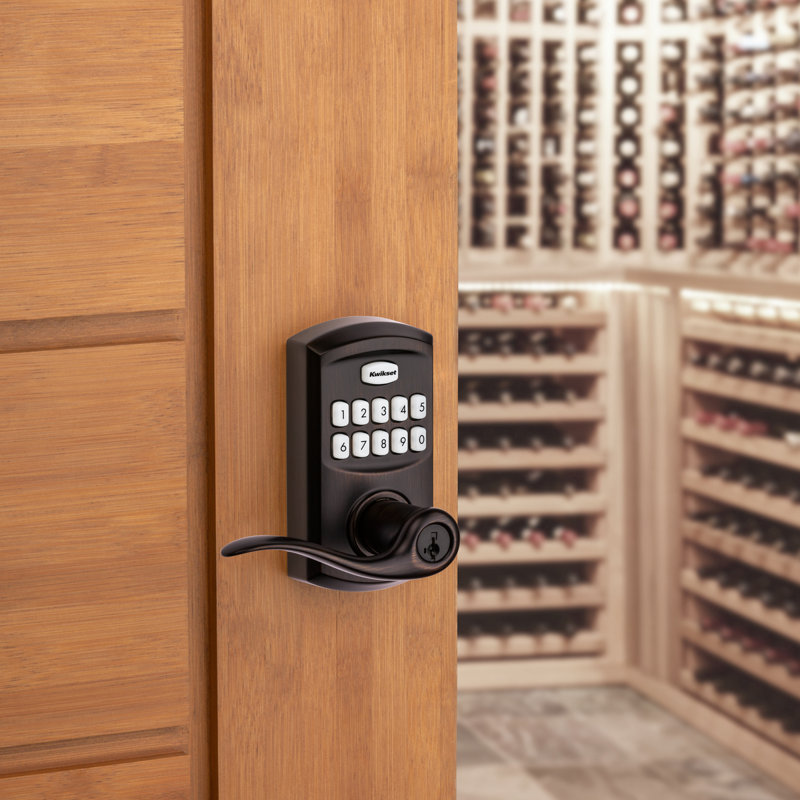 Kwikset Electronic Door Lever with SmartKey & Reviews Wayfair